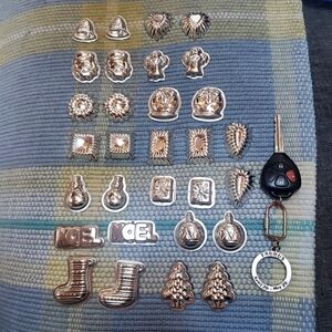 Metal Silver Mini Chocolate Candy Molds 30 CT